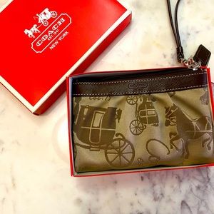 Coach Collection Wristlet with Horse & Carriage